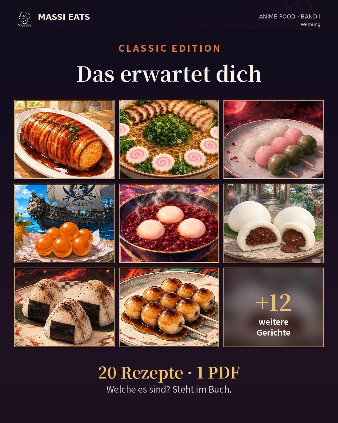Gerichte aus dem Buch